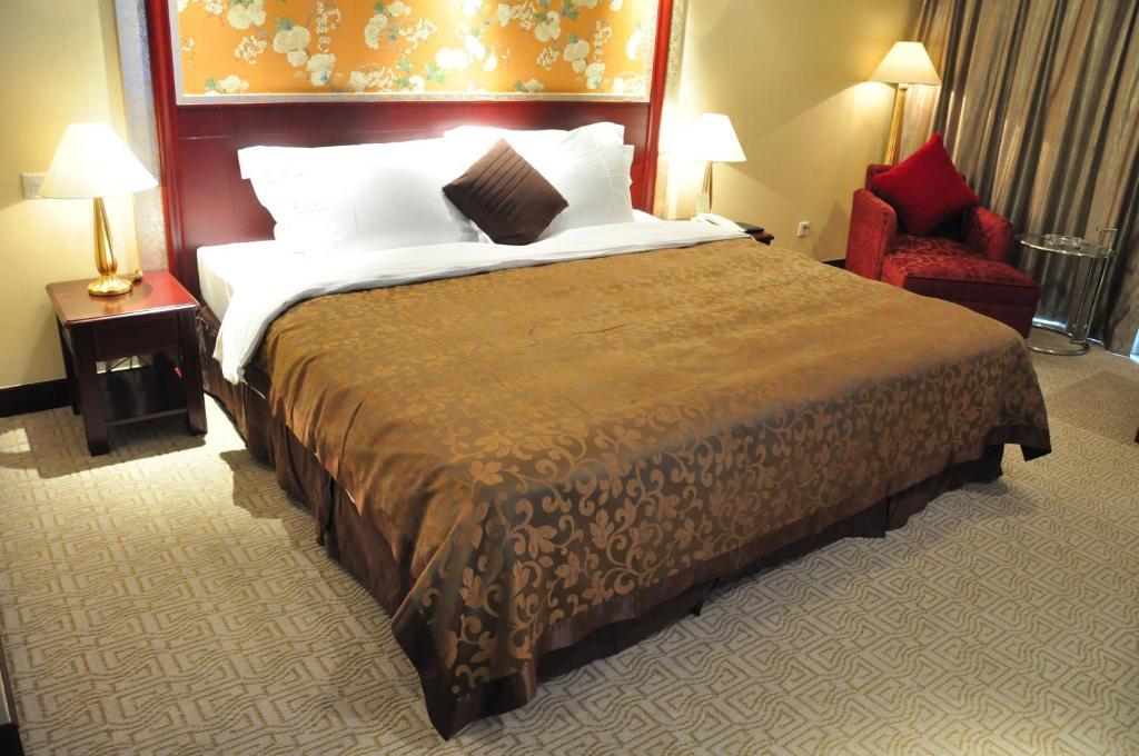 New Cozy Harbour Hotel Nanning Rum bild